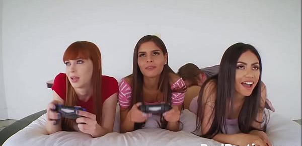  Attractive Women Dicked while Gaming